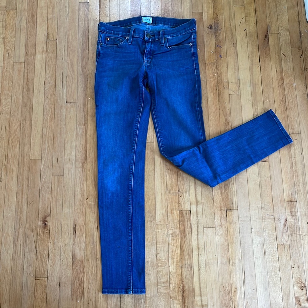 Women’s Hudson “Colette” mid-rise medium wash skinny jeans
